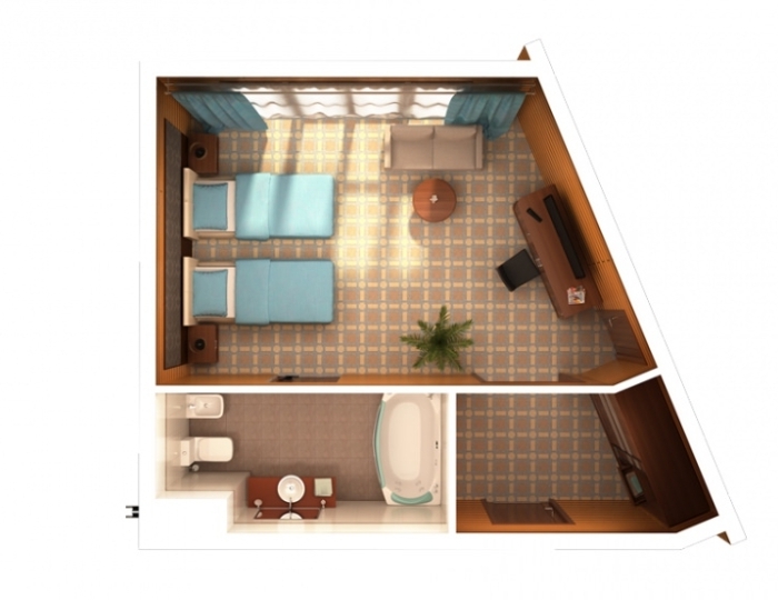 Classic suite (Классик сьют) - Отель LES Art Resort / Лес Арт Резорт